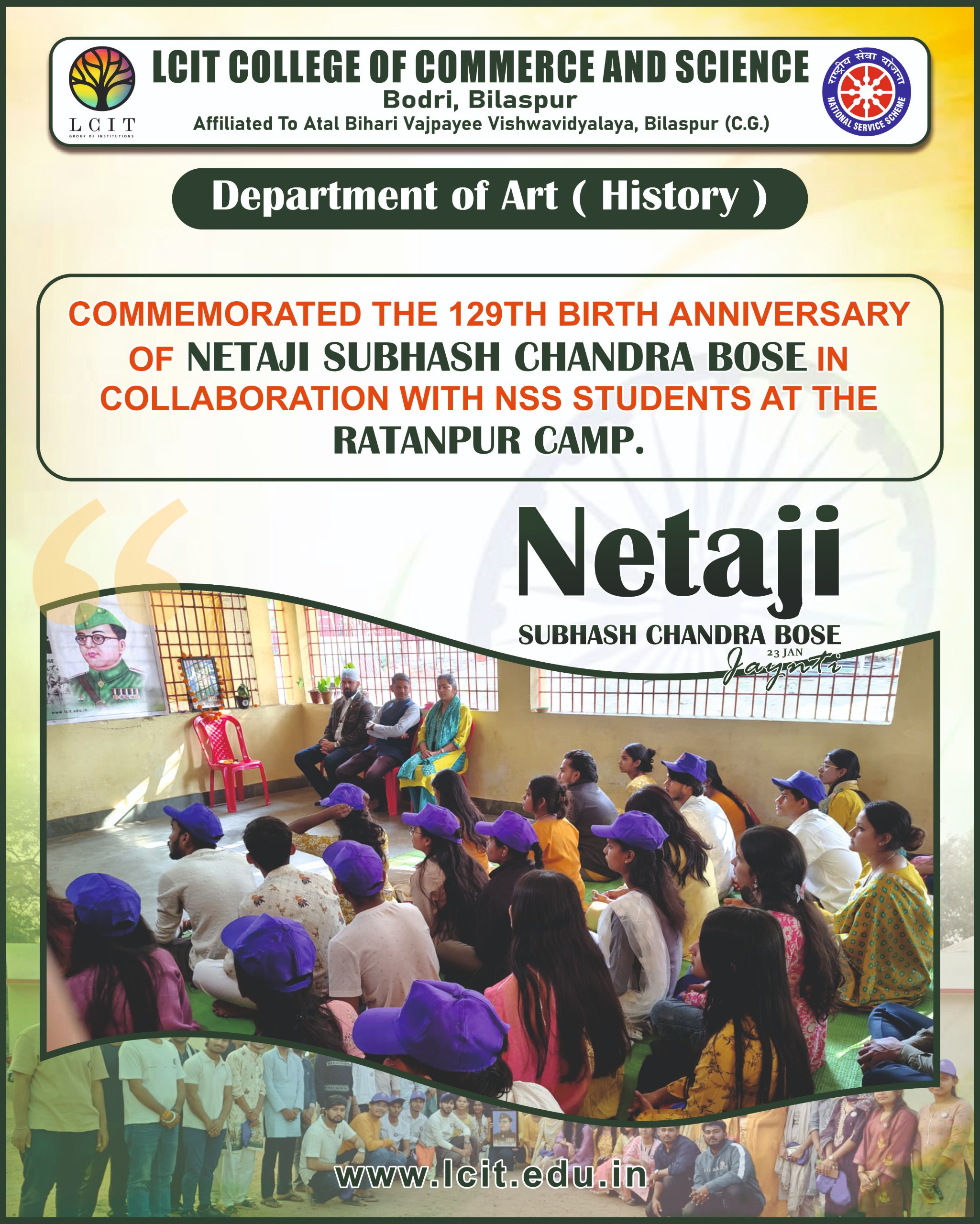 Netaji SC Bose Birth Anniversary