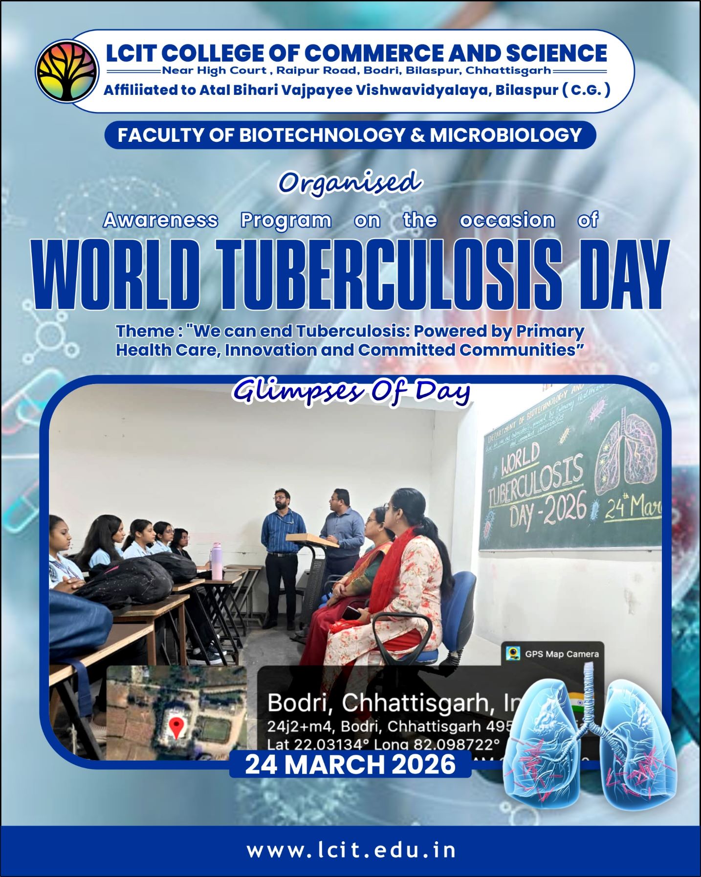 World Tuberculosis Day 24-03-2026