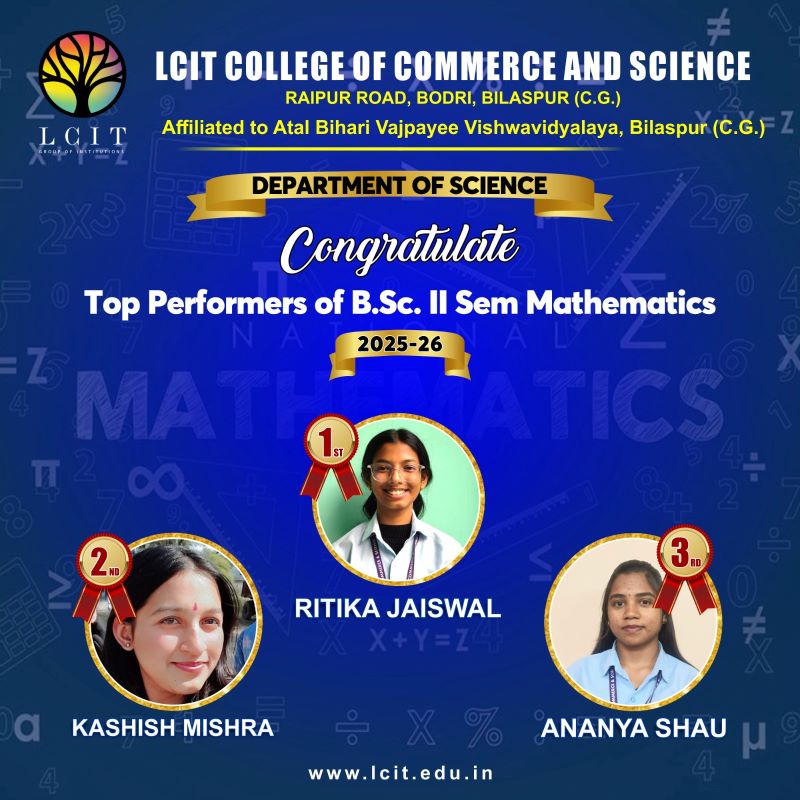 BSC  Maths II Year 2025-2026