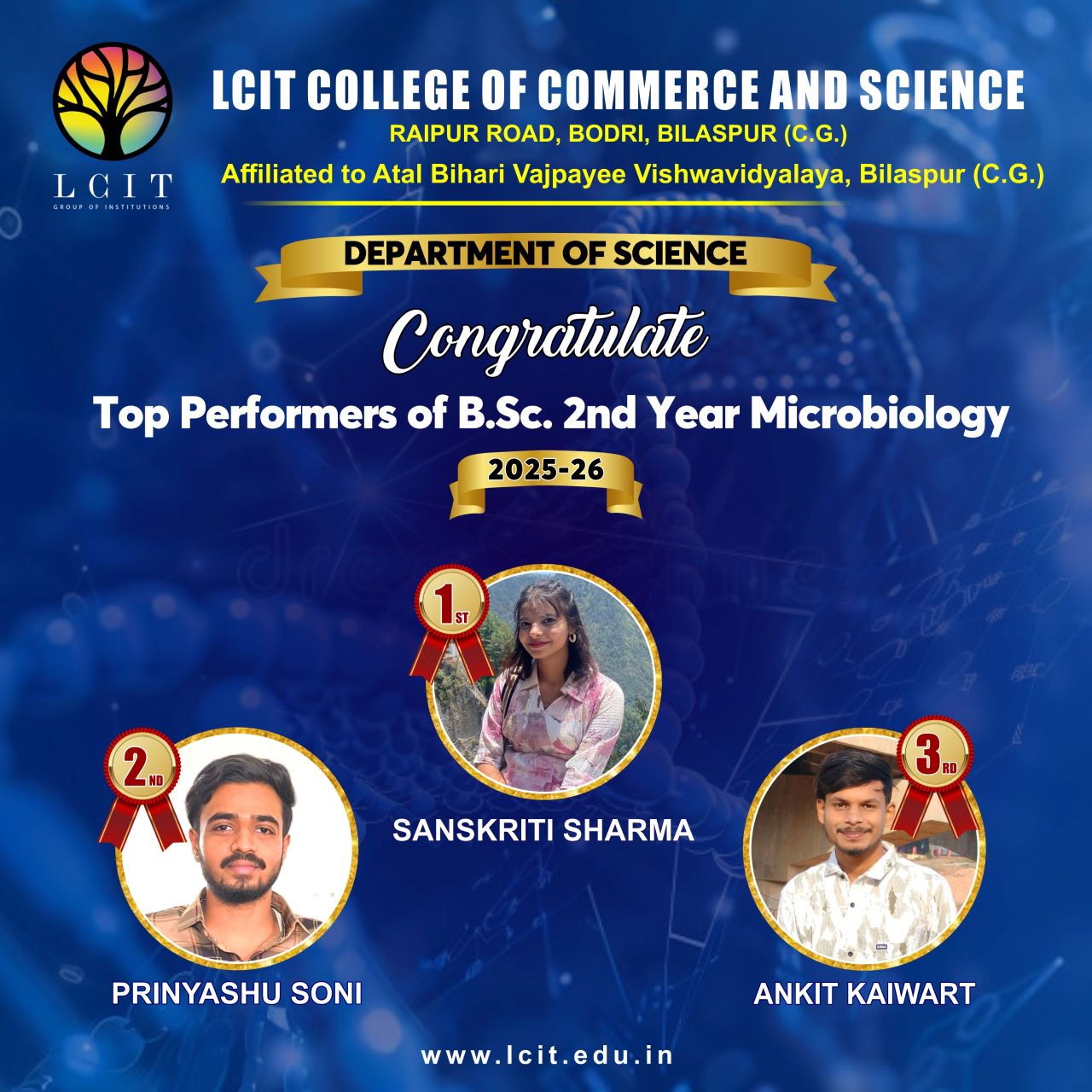 BSC  Micro Biology II Year 2025-2026